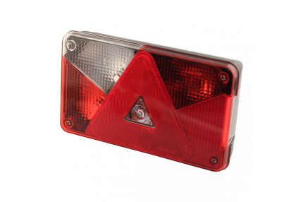 Lampa spate stanga aspock 24-8550-007 - 7 functii, 238x140x55mm - Lampa spate cu bec incandescent dreptunghiulara cu 7 functii, dimensiuni 238x140x55 mm