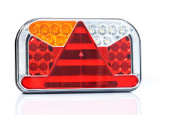 Fristom FT-170 L TB LED SPK Lampa spate  cu LED stanga spate cu 5 functii, dimensiuni 240x140x55 mm