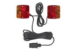 Lampi pt remorca cu magneti 7.5+2.5m cablu Lampi pt remorca cu magneti 7.5+2.5m cablu