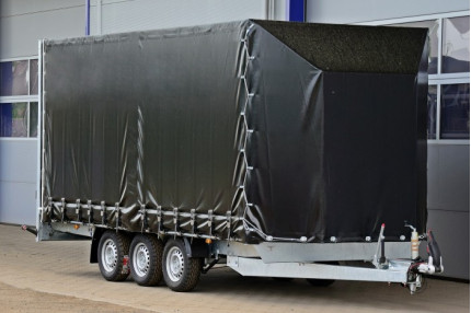 Blyss atlas acoperis aero usa aluminiu - remorca pentru camioane 3500 kg
  in 3 axe cu sarcina utila de 2000 kg
 si dimensiuni utile de 470x205x195cm