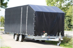 Blyss ATLAS II remorca pentru camioane  franata 3000 kg
  in 2 axe cu sarcina utila de 1880 kg
 si dimensiuni utile de 600x220x200cm