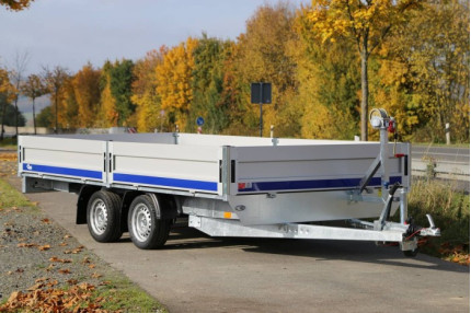 Blyss victoria 2740 obloane - platforma auto 2700 kg
  in 2 axe cu sarcina utila de 1970 kg
 si dimensiuni utile de 400x200x40cm