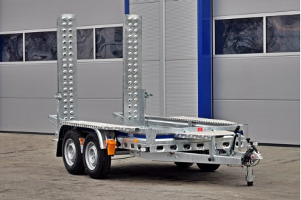 Blyss b27290/140htp - remorca transport utilaje 2700 kg
  in 2 axe cu sarcina utila de 2110 kg
 si dimensiuni utile de 292x142x20cm