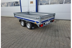 Blyss BH752614T remorca usoara  nefranata 750 kg  in 2 axe cu sarcina utila de 493 kg si dimensiuni utile de 260x138x35cm