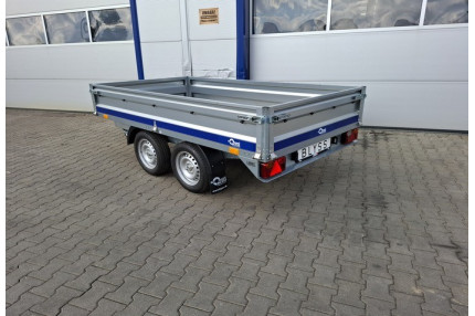 Blyss bh752614t - remorca usoara 750 kg
  in 2 axe cu sarcina utila de 475 kg
 si dimensiuni utile de 254x160x38cm