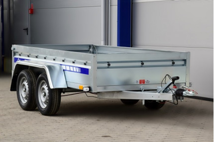 Blyss bl75270th - remorca usoara 750 kg
  in 2 axe cu sarcina utila de 455 kg
 si dimensiuni utile de 270x125x39cm