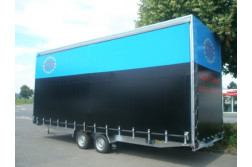 Blyss C3573A remorca transport  franata 3500 kg
  in 2 axe cu sarcina utila de 2000 kg
 si dimensiuni utile de 730x210x200cm