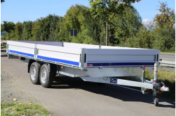 Blyss DISCOVERY remorca pentru camioane  franata 3000 kg
  monoax cu sarcina utila de 2200 kg
 si dimensiuni utile de 510x205x40cm