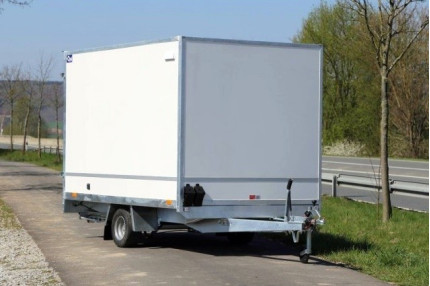 Blyss fc1326hd - remorca carosata 1300 kg
monoax cu sarcina utila de 745 kg
si dimensiuni utile de 260x160x180cm