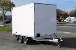 Blyss FC2030HTD remorca carosata  franata 2000 kg
  in 2 axe cu sarcina utila de 1200 kg
 si dimensiuni utile de 300x180x180cm