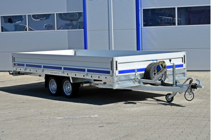 Blyss galaxy obloane aluminiu - platforma auto 2700 kg
  in 2 axe cu sarcina utila de 1940 kg
 si dimensiuni utile de 402x212x40cm