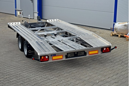 Blyss imperial 2740 alu - platforma auto 2700 kg  in 2 axe cu sarcina utila de 2260 kg si dimensiuni utile de 400x210cm