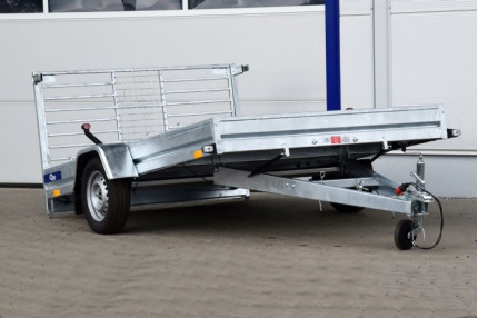 Blyss kippi3017 - remorca usoara 750 kg
  monoax cu sarcina utila de 470 kg
 si dimensiuni utile de 295x170x15cm
