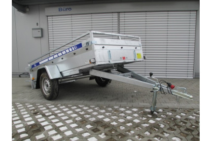 Blyss majster 7525 - remorca usoara   monoax cu sarcina utila de 550 kg
 si dimensiuni utile de 245x125x45cm