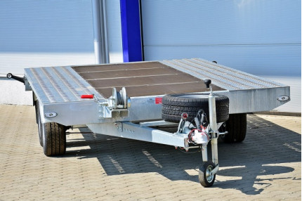 Blyss nevada 2750nms - remorca 2700 kg  in 2 axe cu sarcina utila de 1980 kg si dimensiuni utile de 500x200cm