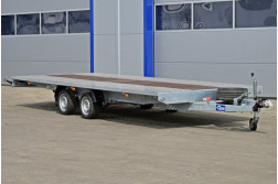 Blyss NEVADA 3560NMS platforma auto  franata 3500 kg  in 2 axe cu sarcina utila de 2550 kg si dimensiuni utile de 600x220cm