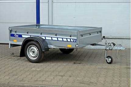 Blyss maxx bwb - remorca usoara 750 kg  monoax cu sarcina utila de 610 kg si dimensiuni utile de 204x121x38cm