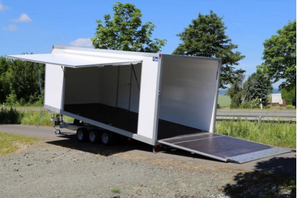 Blyss monte carlo - platforma auto 3500 kg
in 3 axe cu sarcina utila de 2030 kg
si dimensiuni utile de 550x220x200cm