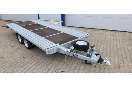 Blyss nevada 2745sms - platforma auto 2700 kg  in 2 axe cu sarcina utila de 2010 kg si dimensiuni utile de 450x200cm