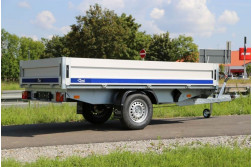 Blyss PHOENIX II remorca pentru marfa  franata 1500 kg
  monoax cu sarcina utila de 1090 kg
 si dimensiuni utile de 310x160x40cm