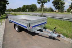 Blyss PHOENIX III remorca pentru marfa  franata 1500 kg
  monoax cu sarcina utila de 1055 kg
 si dimensiuni utile de 330x180x40cm