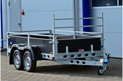 Blyss SILEZIA remorca usoara nefranata 750 kg
in 2 axe cu sarcina utila de 460 kg
si dimensiuni utile de 292x142x38cm Blyss SILEZIA remorca usoara nefranata 750 kg
in 2 axe cu sarcina utila de 460 kg
si dimensiuni utile de 292x142x38cm