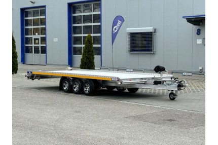 Blyss silverstone 35521 aluminiu - platforma auto 3500 kg  in 3 axe cu sarcina utila de 2760 kg si dimensiuni utile de 520x208x5cm