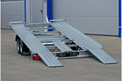 Blyss OLYMPIA 2500 platforma auto  franata 2500 kg  in 2 axe cu sarcina utila de 1970 kg si dimensiuni utile de 400x195x4cm