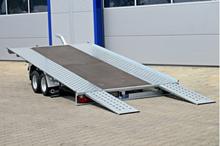 Blyss olympia 2500 wood - platforma auto 2500 kg
  in 2 axe cu sarcina utila de 1960 kg
 si dimensiuni utile de 400x195x4cm