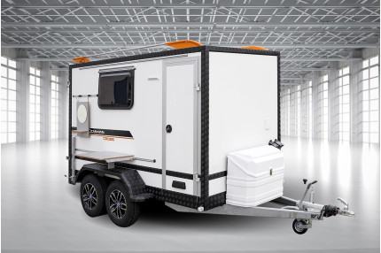 Blyss speedcaravan 320t cross - remorca Caravana Camping 2000 kg biaxiala cu dimensiuni utile de 306x149x180cm