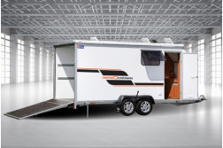 Blyss SPEEDCARAVAN 520T remorca Caravana Camping franata 2700 kg in 2 axe cu sarcina utila de 1500 kg si dimensiuni utile de 500x200x200cm Blyss SPEEDCARAVAN 520T remorca Caravana Camping franata 2700 kg in 2 axe cu sarcina utila de 1500 kg si dimensiuni utile de 500x200x200cm