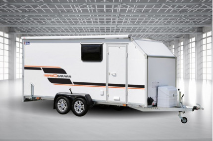 Blyss speedcaravan 521t - remorca Caravana Camping 2700 kg
  in 2 axe cu sarcina utila de 1400 kg
 si dimensiuni utile de 500x200x200cm