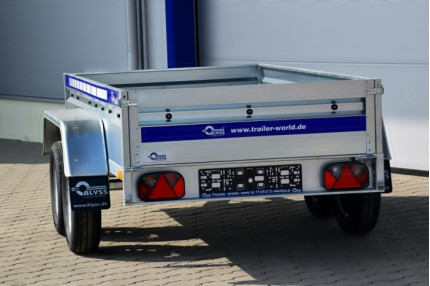 Blyss bl75270t - remorca usoara 750 kg in 2 axe cu sarcina utila de 530 kg si dimensiuni utile de 270x125x39cm