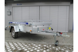 Blyss MAJSTER 7520 remorca usoara  nefranata 750 kg
  monoax cu sarcina utila de 592 kg si dimensiuni utile de 200x125x45cm